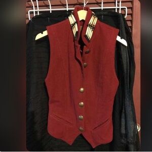 Classic Double D Ranchwear wool vest- Brand is known to be worn by celebrities.